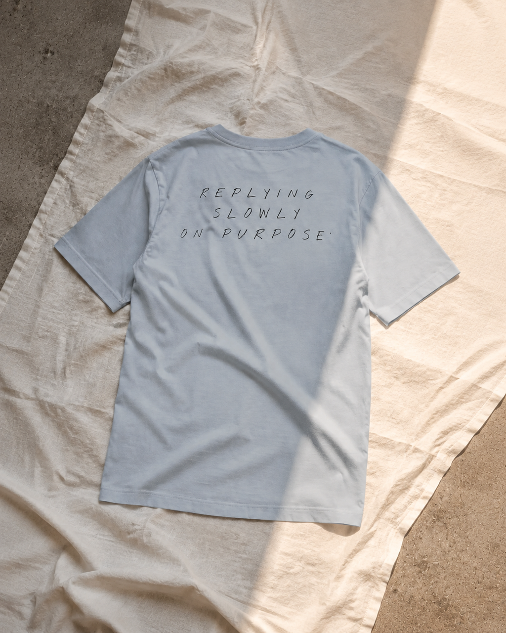 KUADRO 03 — Replying slowly on purpose